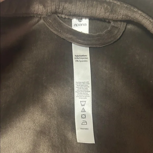 Women’s Dark Brown Velor Corduroy Shirt Jacket - Picture 6 of 10